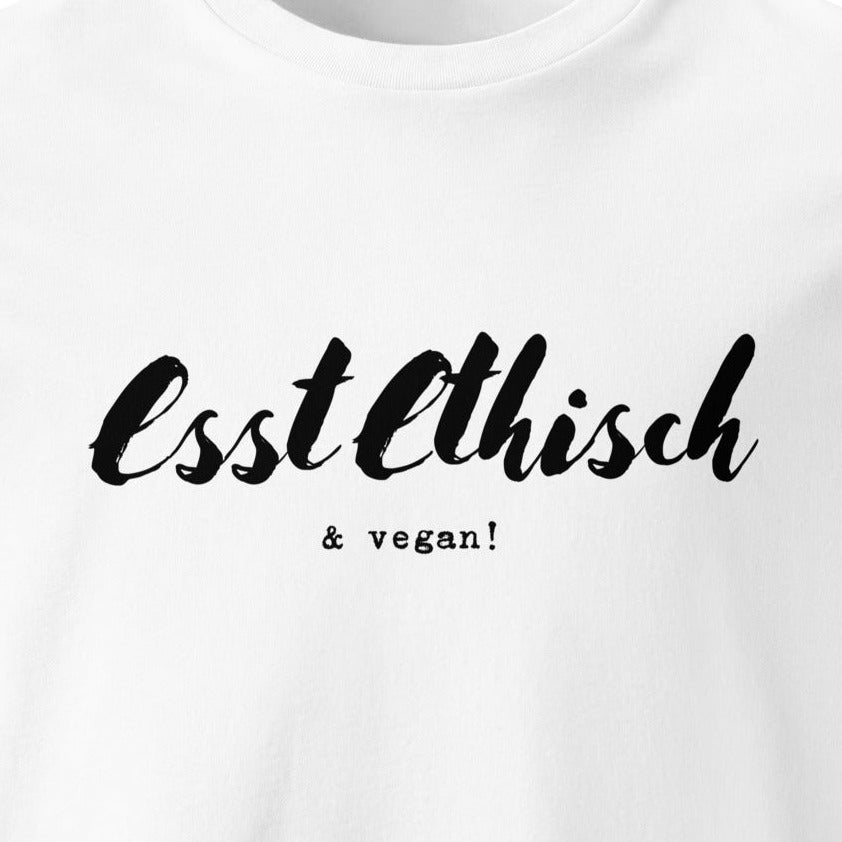 Eat Ethically & Vegan! Statement Shirt, Vegan Organic T-Shirt, Stanley/Stella, Unisex